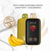 MYLE Turbo 20000 Puffs 50MG Disposable Vape - Rechargeable Flavors ::: Casa Bananas