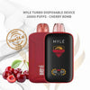 MYLE Turbo 20000 Puffs 50MG Disposable Vape - Rechargeable Flavors ::: Cherry bomb