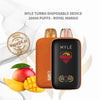 MYLE Turbo 20000 Puffs 50MG Disposable Vape - Rechargeable Flavors ::: Royal Mango