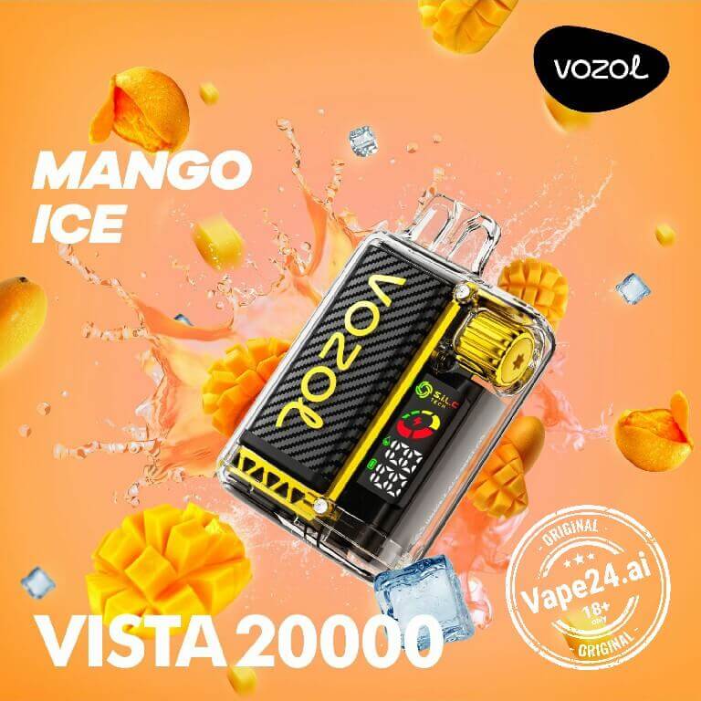 Vozol Vista 20000 Puffs Vape – Dubai, UAEFlavors ::: Mango Ice