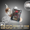 Isgo Drum Box 6000 Puffs Disposable Vape DubaiFLAVOR ::: COCONUT ICE CREAM