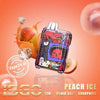 Isgo Drum Box 6000 Puffs Disposable Vape DubaiFLAVOR ::: Peach ice