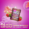 Isgo Drum Box 6000 Puffs Disposable Vape DubaiFLAVOR ::: Strawberry Watermelon Ice