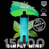 Al Fakher Crown Bar 15000 Disposable Vape in DubaiFLAVOR-: Simply Mint