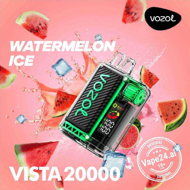 Vozol Vista 20000 Puffs Vape – Dubai, UAEFlavors ::: Watermelon Ice