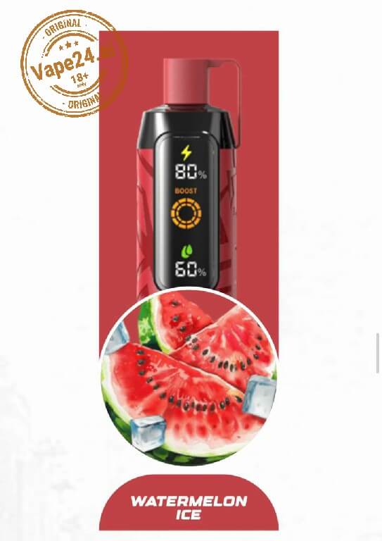 NERD Cloud 20000 Puffs 6mg Disposable Vape in Dubai UAE Flavors ::: Watermelon Ice