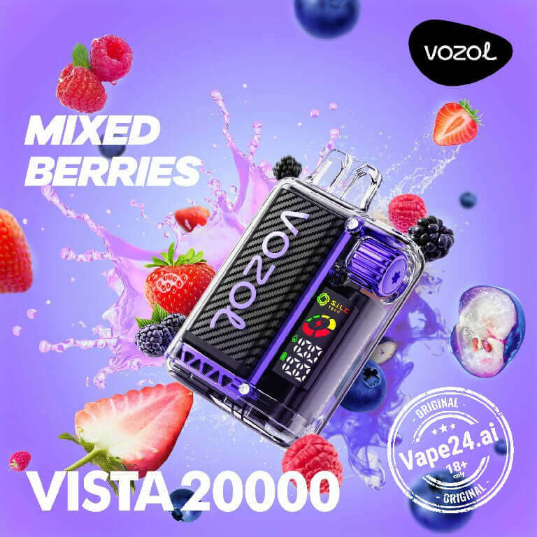 Vozol Vista 20000 Puffs Vape – Dubai, UAEFlavors ::: Mixed Berries