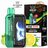 Al Fakher Ultra 25000 Puffs Disposable Vape Lemon Lime flavor packaging and device in UAE
