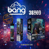 Bang 36 Puffs Disposable Vape Pen featuring Blueberry Ice flavor with stylish packaging and specifications.