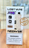 Lost Vape Thelema YAY DTL Disposable Vape packaging featuring Cream Tobacco flavor and warning about nicotine.