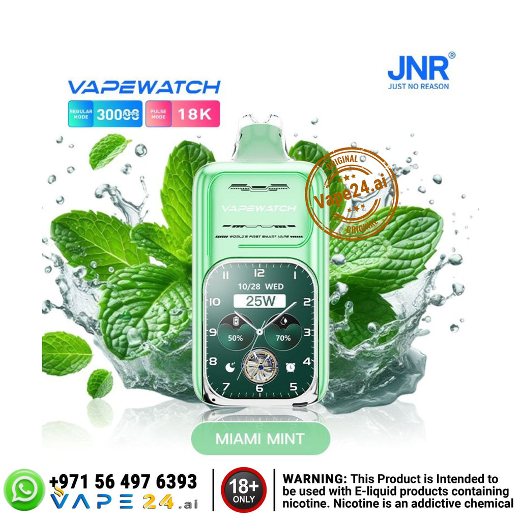 JNR-Vape-Watch-30000-Puffs-Miami-Mint