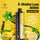 Elf Bar E-Shisha Luxe 30000 Puffs in Lemon Mint flavor with lemons, mint leaves, and contact info on bright yellow background.