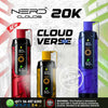 NERD Cloud 20000 Puffs 6mg Disposable Vape in Dubai UAE
