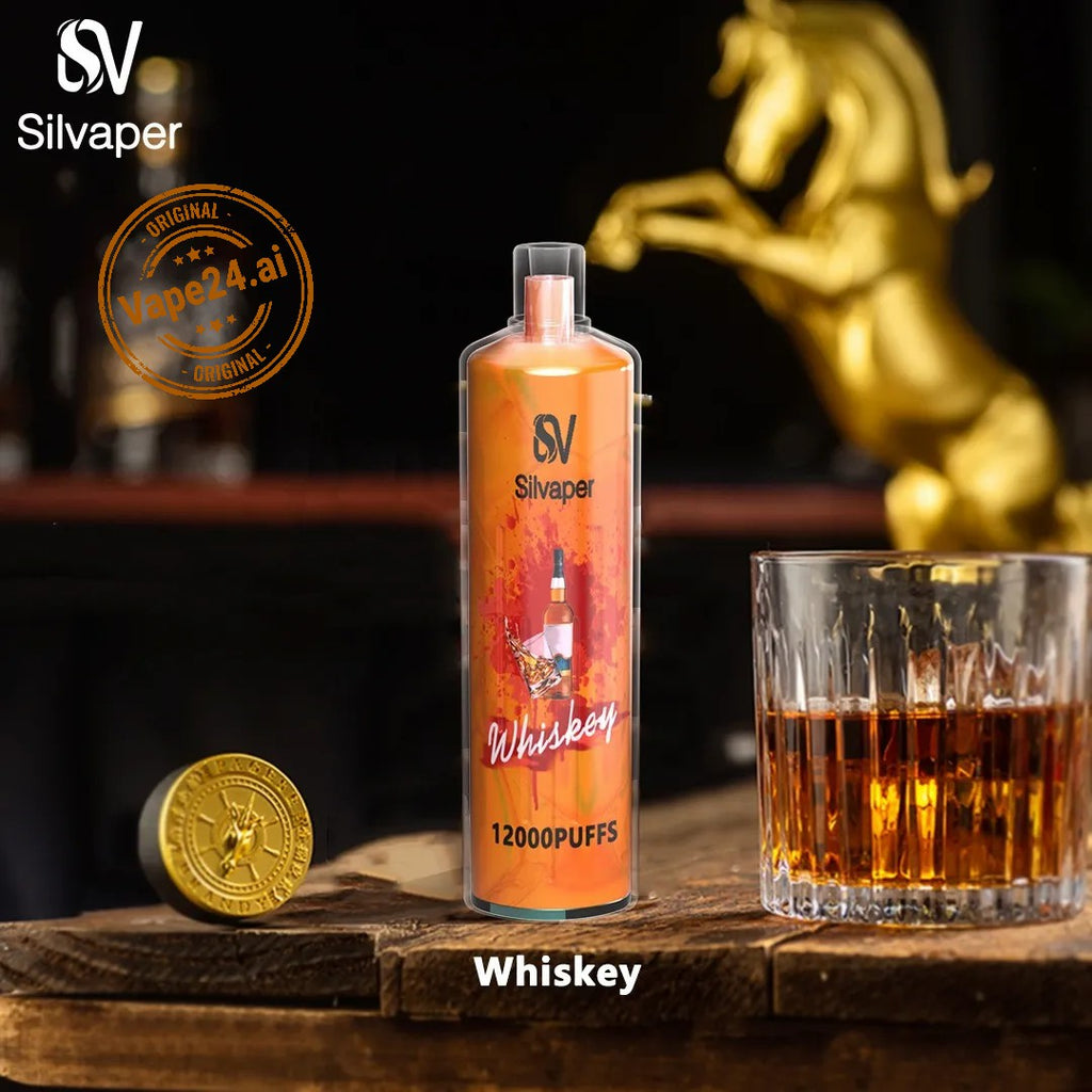 Silva Rock 12000 Vape Dubai - New 2024 DTL PuffsFlavors: Whiskey