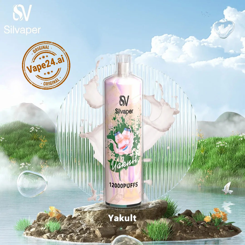 Silva Rock 12000 Vape Dubai - New 2024 DTL PuffsFlavors: Yakult