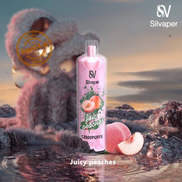 Silva Rock 12000 Vape Dubai - New 2024 DTL PuffsFlavors: Juicy Peach