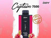 Ijoy Captain 7500 Puffs Vape – 20mg, Rechargeable, Best Flavors UAE Flavors: Strawberry Dragon Fruit