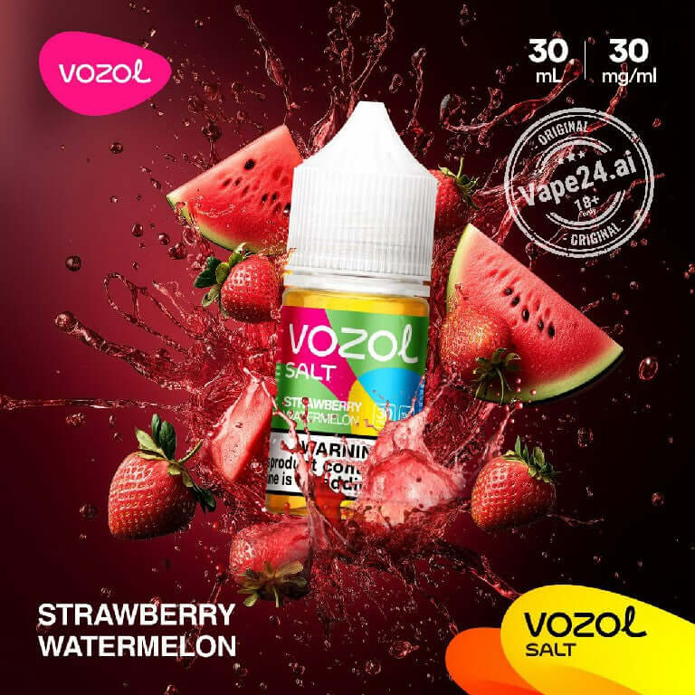 Buy Vozol Saltnic 30MG & 50MG E-liquid in Dubai - Best Price Flavors ::: Strawberry Watermelon