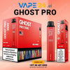 "Vape Bar Ghost Pro 3500 Puffs Disposable Vape, Red Angel Edition, with same-day delivery in Dubai, available at Vape24.ai"