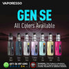 VAPORESSO Gen SE 80W Pod Mod Kit in DubaiDevice Model ::: Arctic Silver