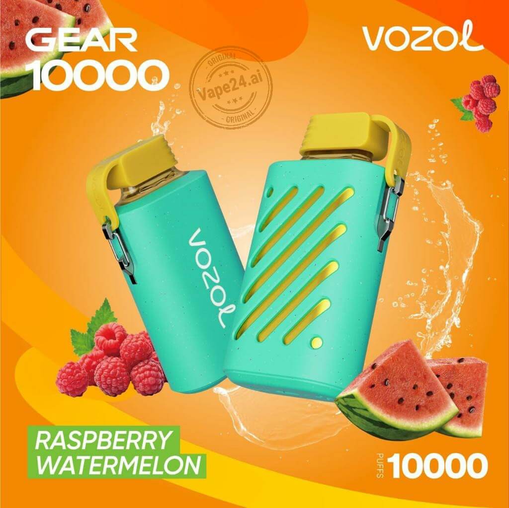 VOZOL Gear 10000 Puffs Vape - Best Price in Dubai Flavors-: Raspberry Watermelon