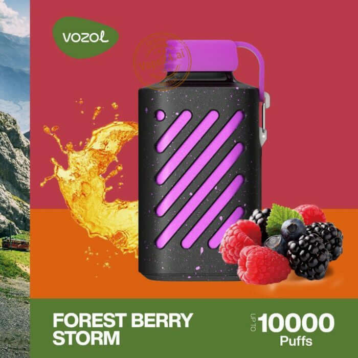 VOZOL Gear 10000 Puffs Vape - Best Price in Dubai Flavors-: Forest Berry Storm