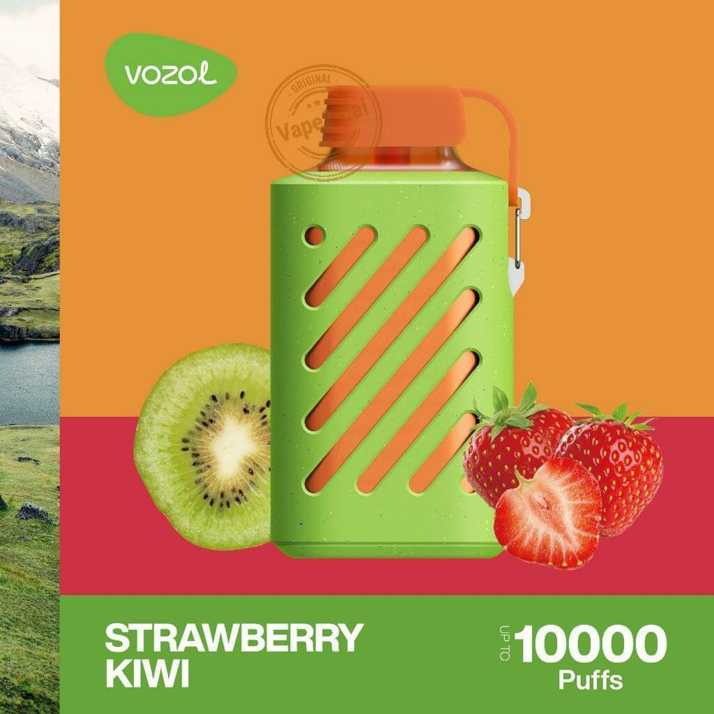 VOZOL Gear 10000 Puffs Vape - Best Price in Dubai Flavors-: Strawberry kiwi