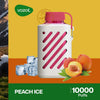 VOZOL Gear 10000 Puffs Vape - Best Price in Dubai Flavors-: Peach ice