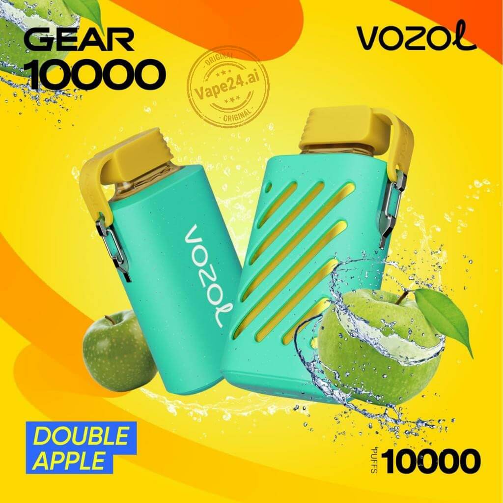 VOZOL Gear 10000 Puffs Vape - Best Price in Dubai Flavors-: Sour Apple