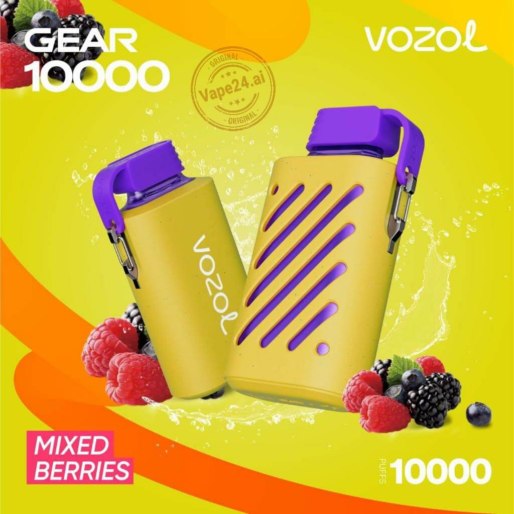 VOZOL Gear 10000 Puffs Vape - Best Price in Dubai Flavors-: Mixed Berries