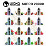 Waka SoPro 20000 Puffs Disposable Vape - 5% Nicotine - Dubai FLAVOR ::: Blue Raspberry Mint