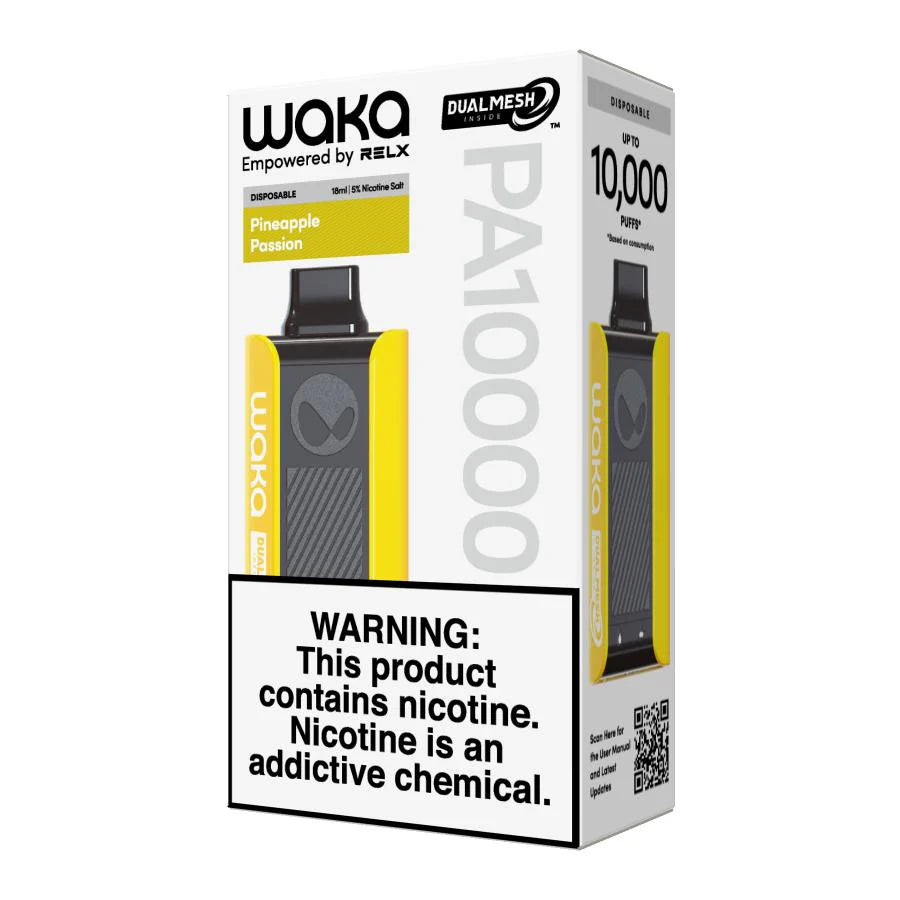 Waka Sopro 10000 Disposable Vape Review - Buy in Dubai, UAEFLAVOR-: Pineapple Passion 5%(NEW)