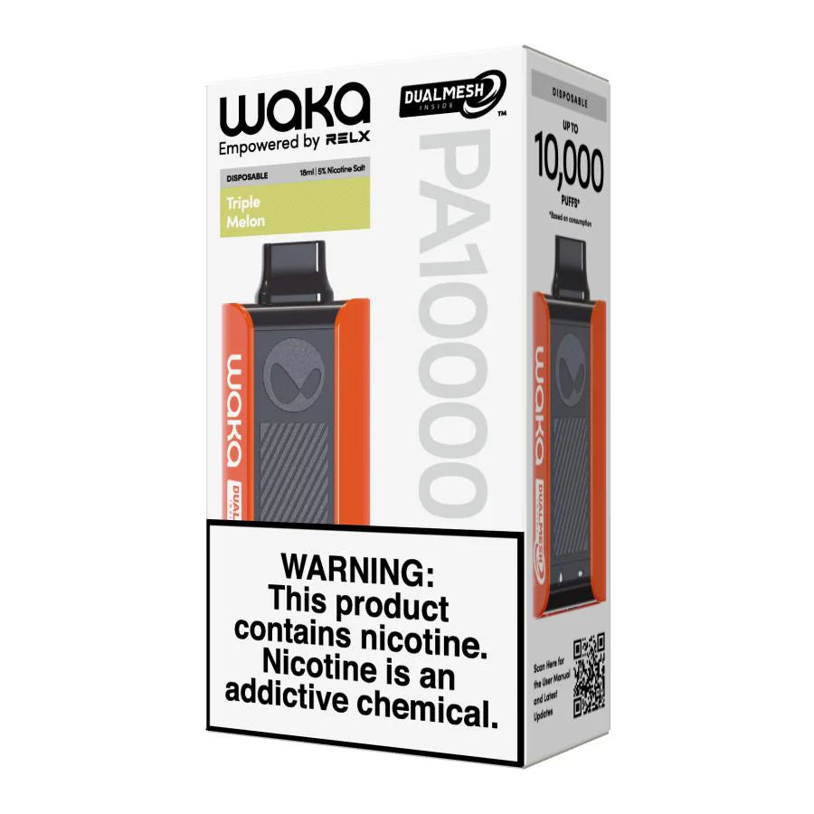 Waka Sopro 10000 Disposable Vape Review - Buy in Dubai, UAEFLAVOR-: Triple Melon 5%(NEW)