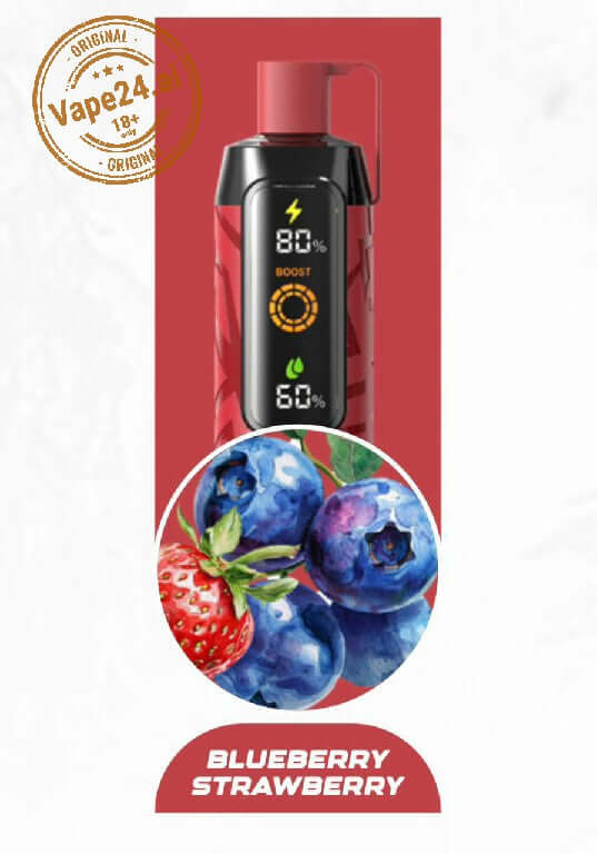 NERD Cloud 20000 Puffs 6mg Disposable Vape in Dubai UAE Flavors ::: Blueberry Strawberry