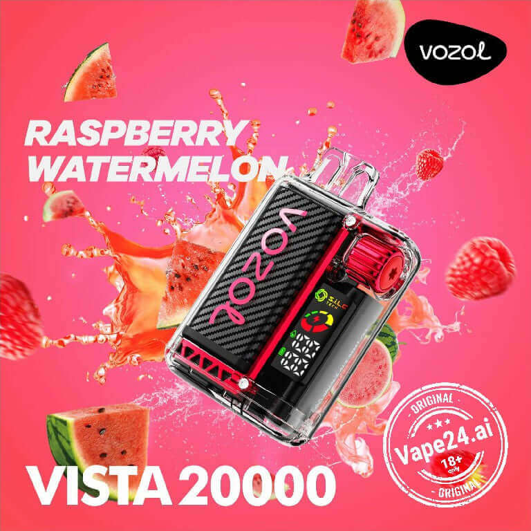 Vozol Vista 20000 Puffs Vape – Dubai, UAEFlavors ::: Raspberry Watermelon