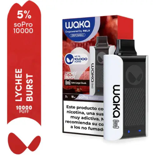 Waka Sopro 10000 Disposable Vape Review - Buy in Dubai, UAEFLAVOR-: Lychee Burst