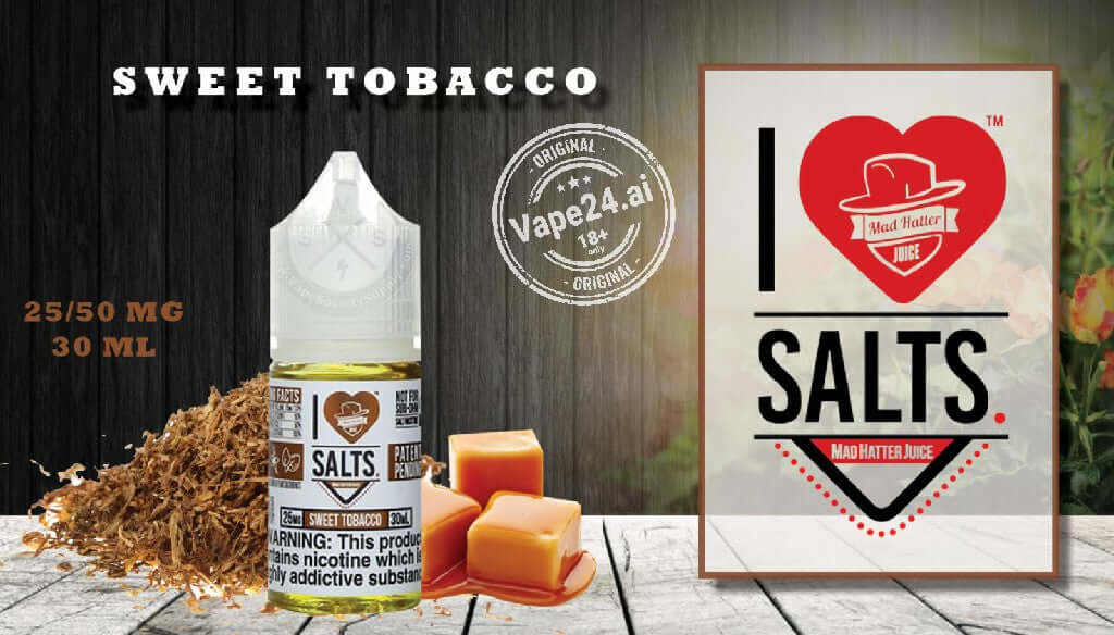 I Love Salt Vape E-Liquid 25MG & 50MG - All Flavors in Dubai Flavors ::: Sweet Tobacco