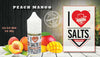 I Love Salt Vape E-Liquid 25MG & 50MG - All Flavors in Dubai Flavors ::: peach mango