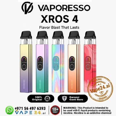 Vaporesso XROS 4 Pod System Kit in Dubai – Best PriceDevice Model