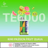 ELF BAR TE6000 DISPOSABLE VAPE IN DUBAIFLAVORS-: Apple Peach