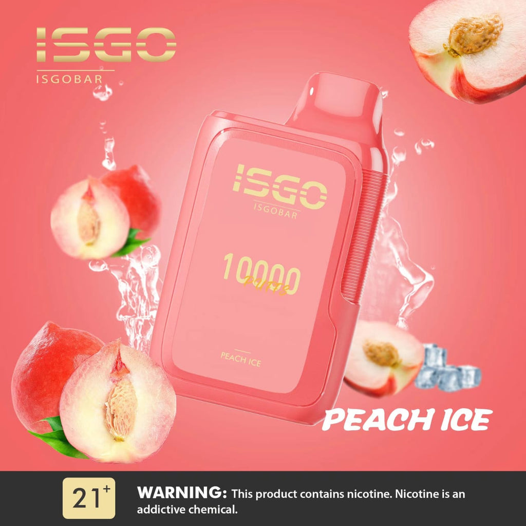 ISGO Bar 10000 Puffs Disposables Vape 5%Flavors-: Blue Razz