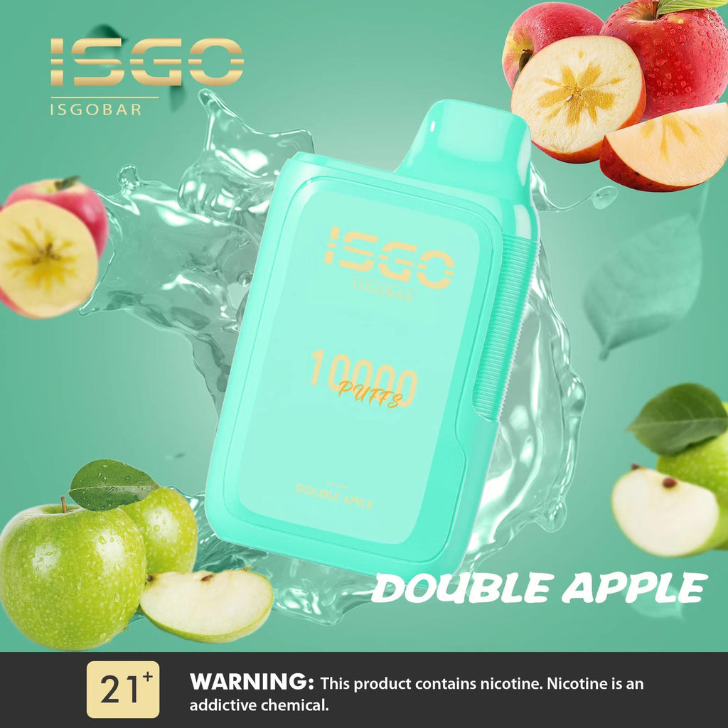 ISGO Bar 10000 Puffs Disposables Vape 5%Flavors-: Blue Razz
