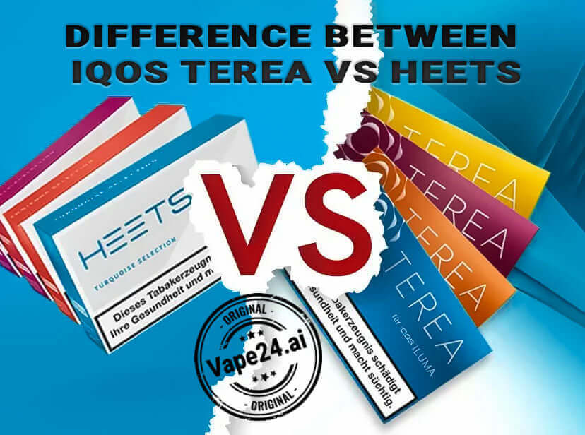 IQOS TEREA vs HEETS: Key Differences Explained vape24.ai IQOS TEREA vs HEETS: Key Differences Explained vape24.ai