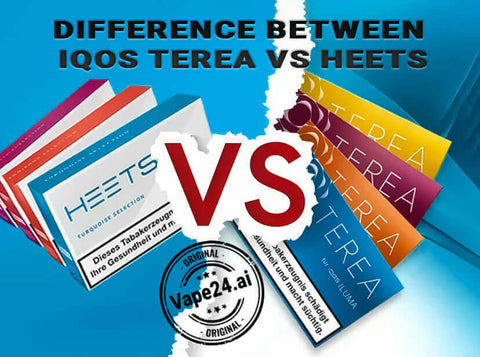 What is the Difference Between IQOS TEREA vs HEETS?