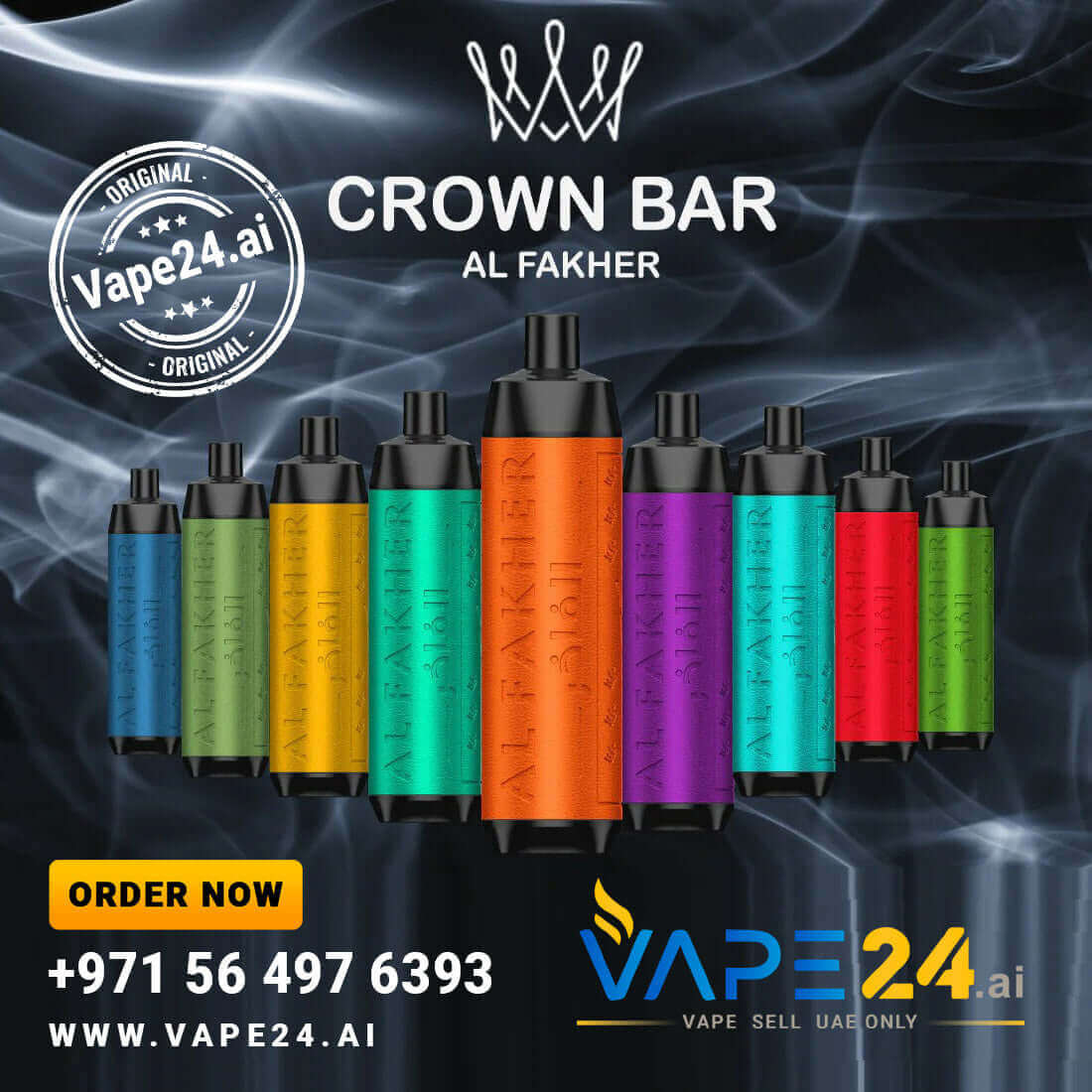 Ultimate Guide to Al Fakher Crown Bar Vapes vape24.ai Ultimate Guide to Al Fakher Crown Bar Vapes vape24.ai