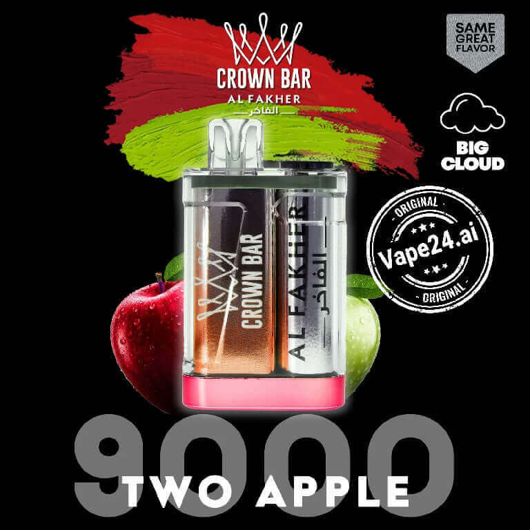 Buy Al Fakher Crown Bar 9000 Puffs Disposable Vape in UAE vape24.ai Buy Al Fakher Crown Bar 9000 Puffs Disposable Vape in UAE vape24.ai