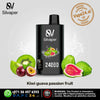 Silvaper 24000 Puffs Disposable Vape – Long-LastingFLAVOR ::: Kiwi guava passion fruit