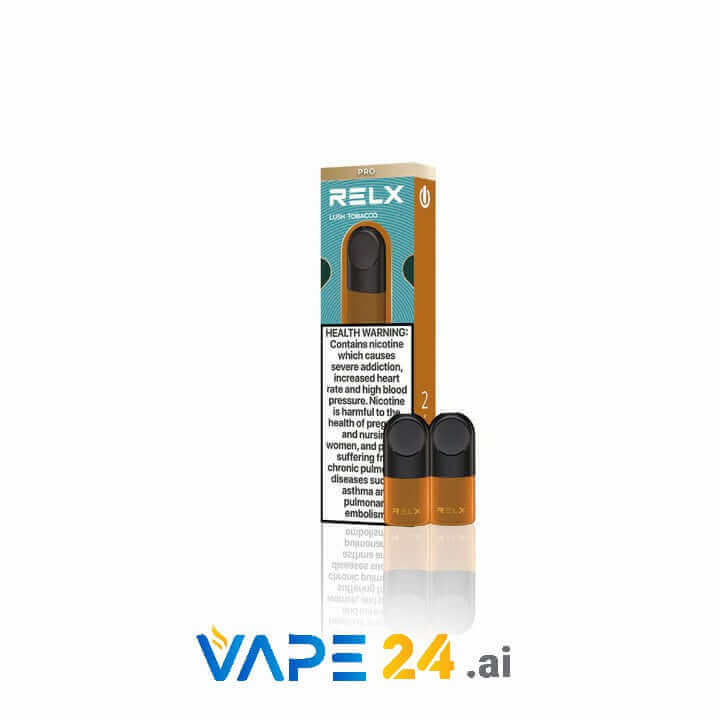 Buy RELX PRO, Infinity & Essential Pods | Vape24.ai UAEFlavors-: Lush Tobacco