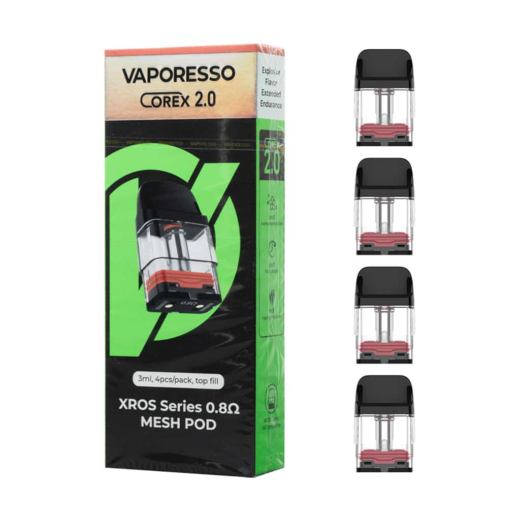 Vaporesso XROS Series Pods (4-Pack) – 2ml & 3ml Mesh Pods in UAE