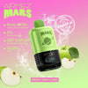 Airmez Mars 20000 Puffs Disposable Vape Frosty Apple Zing flavor with dual mesh, 5% nicotine, and 360° display in Dubai.